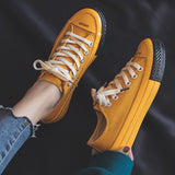 Canvas Fashion Shoes Woman 2019 Spring New Fashion Candy Color Women Casual Shoes Flats Canvas Women Casual Solid Shoes Sneakers